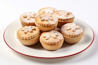 Mince pies plate dessert pastry. AI generated Image by rawpixel.