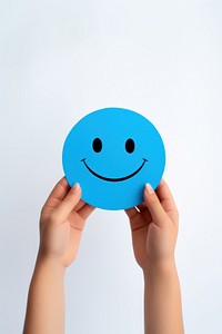 Smile face hand finger photo. AI generated Image by rawpixel.