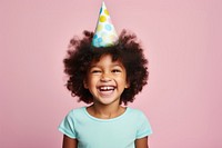 Laughing portrait child party. AI generated Image by rawpixel.