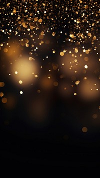 Shimmering golden particles backgrounds christmas lighting