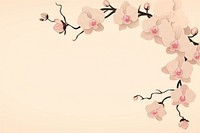 Orchid backgrounds blossom flower. AI generated Image by rawpixel.