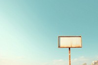 Vintage sign backgrounds outdoors sky. AI generated Image by rawpixel.