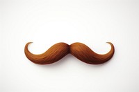 Mustache white background simplicity moustache. AI generated Image by rawpixel.