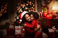 Christmas together christmas adult fun. AI generated Image by rawpixel.