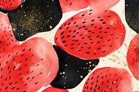 Strawberries backgrounds fruit food. AI generated Image by rawpixel.