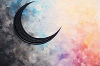 Ramadan astronomy outdoors nature. AI generated Image by rawpixel.