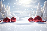 Christmas decoration snow nature christmas decorations. AI generated Image by rawpixel.