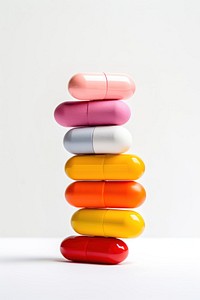 Pill capsule medication variation. AI generated Image by rawpixel.