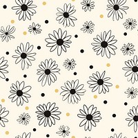 Daisy pattern flower backgrounds. 