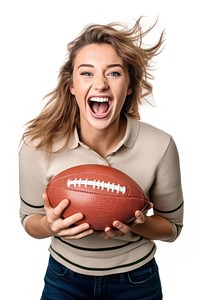 Shouting laughing football sports. AI generated Image by rawpixel.