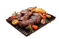 Bbq food grilling steak. AI generated Image by rawpixel.