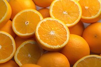 Fresh oranges fruit lemon plant. AI generated Image by rawpixel.