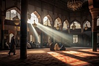 Mosque architecture building spirituality. AI generated Image by rawpixel.