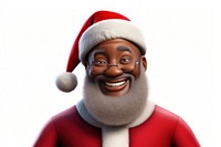 Santa claus portrait smiling cartoon. AI generated Image by rawpixel.