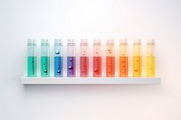 Lab Test Tube bottle white background biochemistry. AI generated Image by rawpixel.