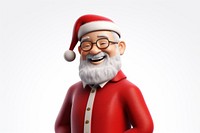 Santa claus figurine smiling adult. AI generated Image by rawpixel.