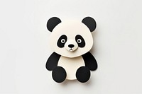 Cute panda toy white background anthropomorphic. AI generated Image by rawpixel.