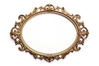 Baroque Antique Oval frame jewelry locket photo. 