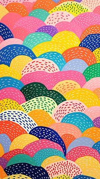 Rainbow pattern backgrounds repetition. AI generated Image by rawpixel.