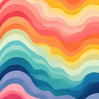 Rainbow pattern texture art