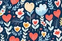 Love pattern backgrounds creativity. AI generated Image by rawpixel.