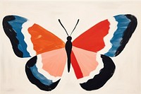 Butterfly art painting animal. AI generated Image by rawpixel.