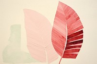 Leaf art painting paper. AI generated Image by rawpixel.