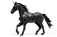 Black horse stallion animal mammal. AI generated Image by rawpixel.