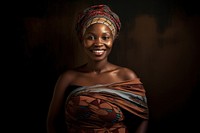 South African woman portrait adult smile. AI generated Image by rawpixel.