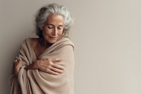 Older woman portrait hugging adult. AI generated Image by rawpixel.