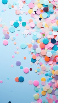 Confetti balloon backgrounds celebration. AI generated Image by rawpixel.
