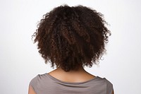 Afro hair adult woman back. AI generated Image by rawpixel.