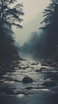 River wilderness landscape outdoors. AI generated Image by rawpixel.