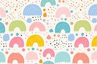 Rainbow pattern backgrounds art. AI generated Image by rawpixel.