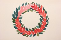 Wreath art pattern wreath. AI generated Image by rawpixel.