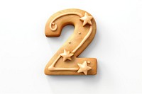 Number text cookie shape. AI generated Image by rawpixel.