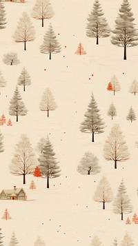 Christmas wallpaper outdoors drawing. AI generated Image by rawpixel.