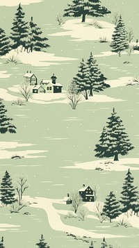 Christmas drawing wallpaper outdoors. AI generated Image by rawpixel.
