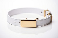 Buckle collar white belt. AI generated Image by rawpixel.