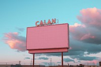Clean pink vintage billboard city advertisement architecture. AI generated Image by rawpixel.