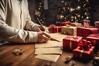 Christmas writing paper adult. AI generated Image by rawpixel.