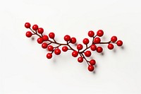 Christmas beautiful branch christmas cherry plant. AI generated Image by rawpixel.