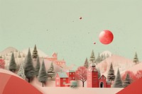 Christmas christmas outdoors nature. AI generated Image by rawpixel.