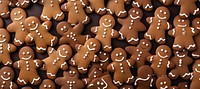 Gingerbread cookie food backgrounds. AI generated Image by rawpixel.