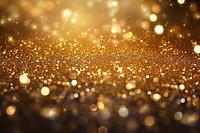 Golden light glitter night backgrounds. AI generated Image by rawpixel.