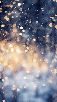 Snow falling outdoors nature winter. AI generated Image by rawpixel.