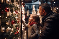 Christmas decoration parent adult. AI generated Image by rawpixel.