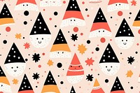 Santa claus pattern backgrounds celebration. AI generated Image by rawpixel.