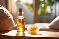 Aroma oil bottle perfume refreshment relaxation. AI generated Image by rawpixel.