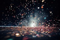 Confetti outdoors light illuminated. AI generated Image by rawpixel.